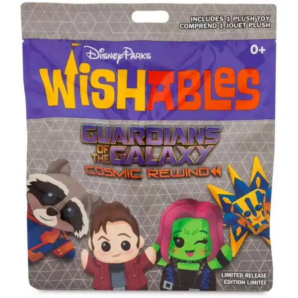Disney Wishables Guardians of the Galaxy Cosmic Rewind Exclusive 4-Inch Micro Plush Mystery Pack [1 RANDOM Figure]