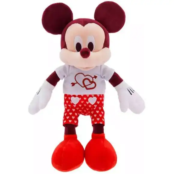 Disney 2024 Valentine's Day Mickey Mouse Exclusive 11-Inch Plush [Red Satin Shorts]