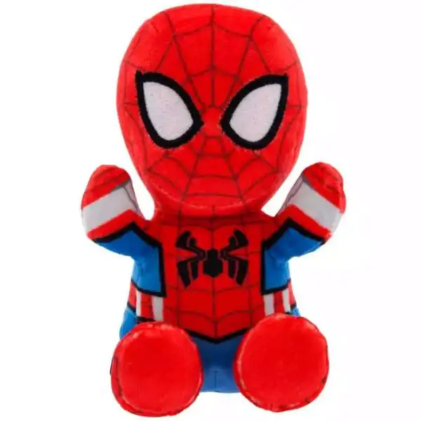 Disney Wishables Avengers Campus Series Spider-Man Exclusive 4-Inch Micro Plush