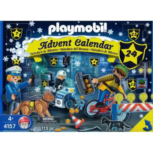 Playmobil Christmas Santa Claus with Snowman Set #4890