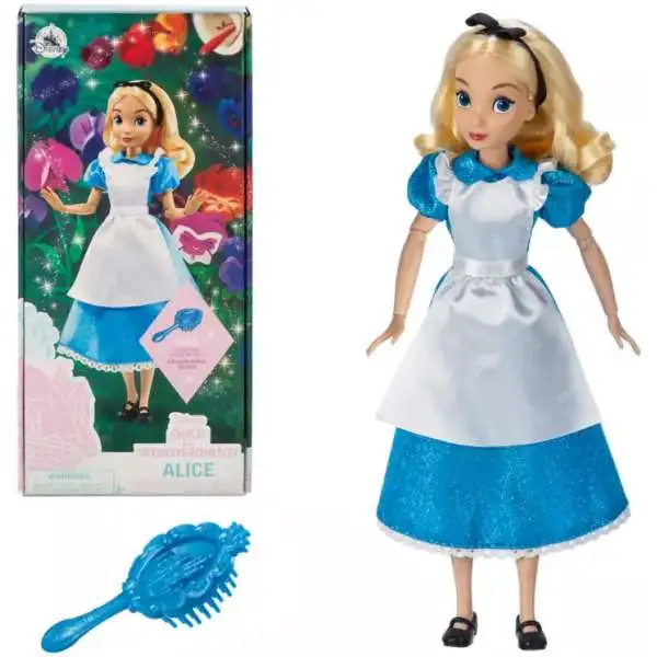 Disney Alice in Wonderland Classic Alice 11.5-Inch Doll [With Brush]