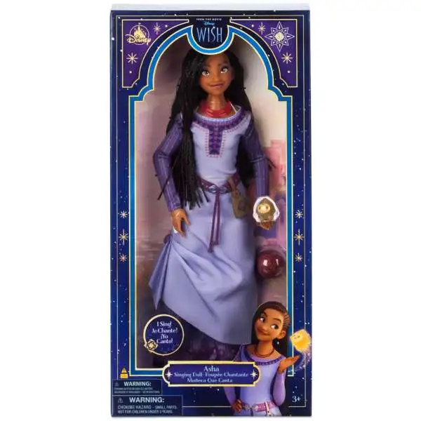 Disney Wish Asha Exclusive 11.5-Inch Singing Doll [Sings "This Wish"]