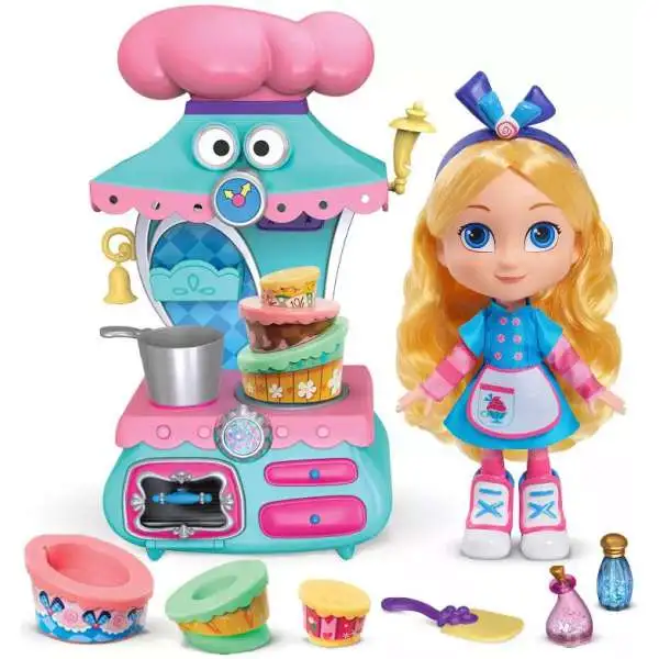Disney Junior Alice's Wonderland Bakery Alice & Magical Oven Doll Play Set