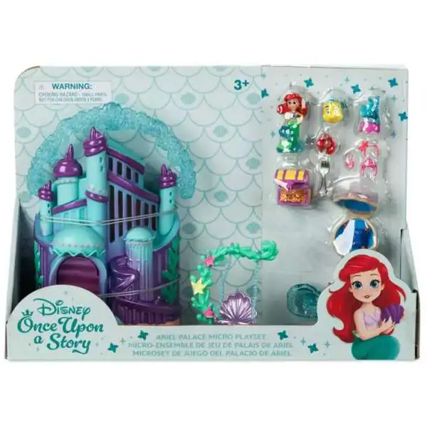 Disney The Little Mermaid Once Upon a Story Ariel Palace Exclusive Micro Playset
