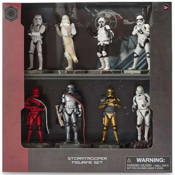 Disney Star Wars Stormtrooper 8-Piece PVC Figure Play Set