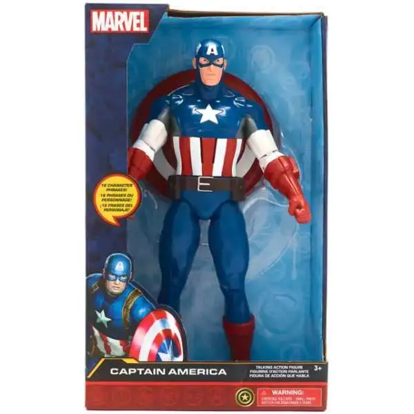Disney Marvel Captain America Exclusive Talking Action Figure