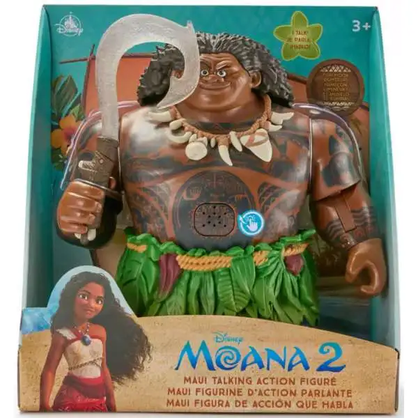 Disney Moana 2 Maui Exclusive Talking Action Figure