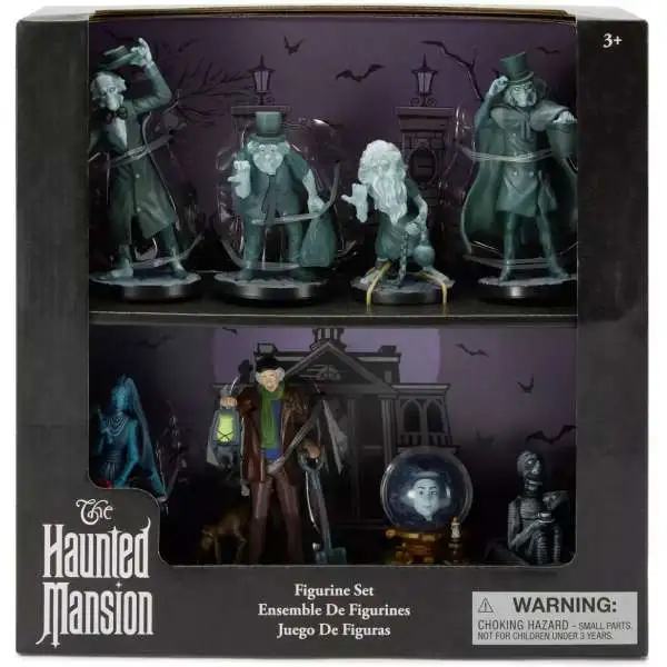 Disney The Haunted Mansion Exclusive Deluxe 8-Piece PVC Figure Playset