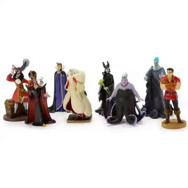 Disney Villains Exclusive 8-Piece PVC Figure Play Set