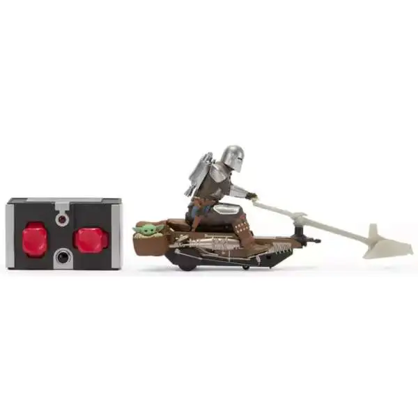 Disney Star Wars The Mandalorian & Grogu Speeder Bike Exclusive R/C Remote Control Vehicle