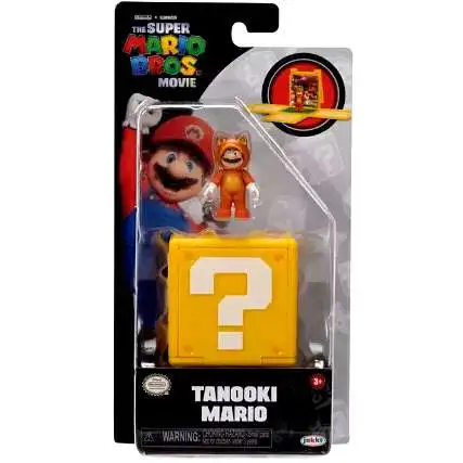 Super Mario Bros. The Movie Tanooki Mario 1.25-Inch Mini Figure