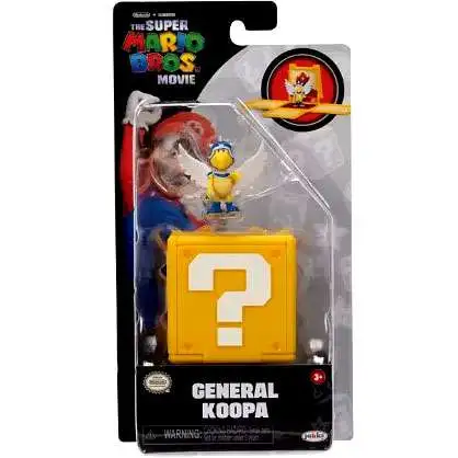  The Super Mario Bros. Movie – 1.25” Mini Figure with Question  Block 6-Pack Wave 1 Features Mario, Luigi, Peach, Toad, Kamek and, Koopa  Paratroopa : Toys & Games