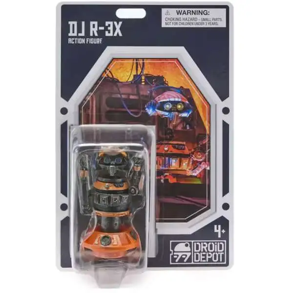 Star Wars Galaxy's Edge Droid Depot DJ R-3X Exclusive 3.5-Inch Figure