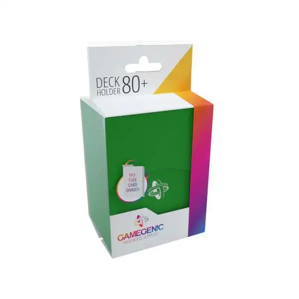 Game Genic Deck Holder 80+ Deck Box [Green]