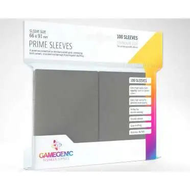Gamegenic Prime Sleeves Grey Card Sleeves