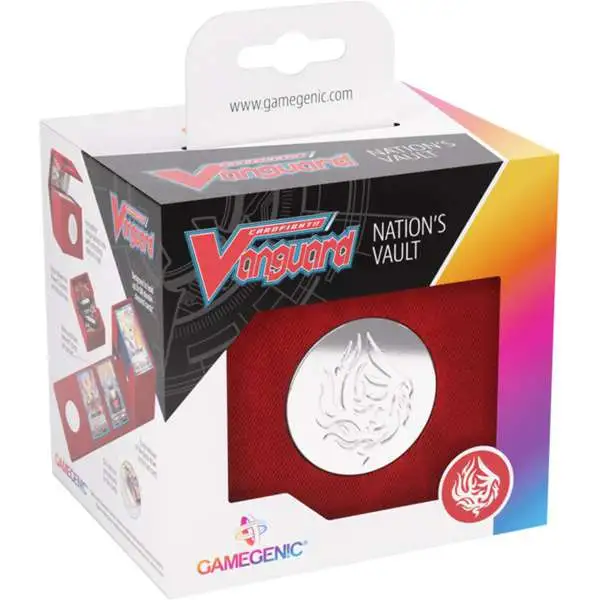 Game Genic Nation's Vault Deck Box [Dragon Empire - Red]