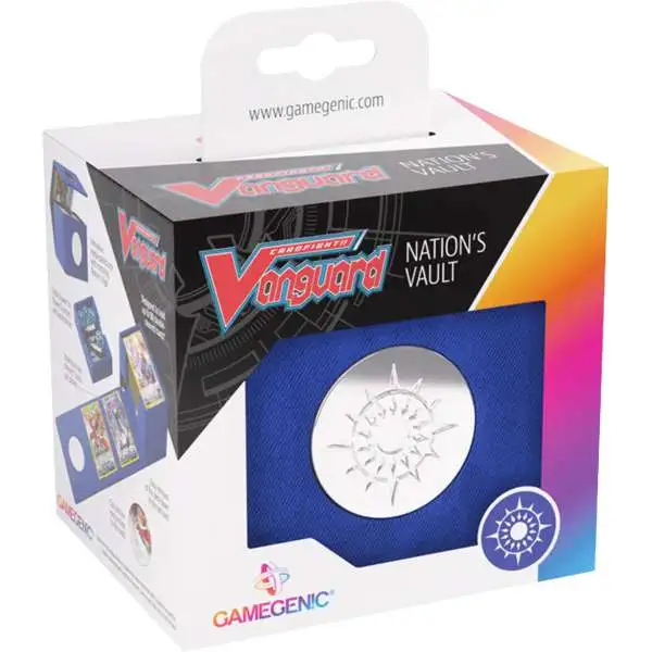 Game Genic Nation's Vault Deck Box [Dark States - Blue]