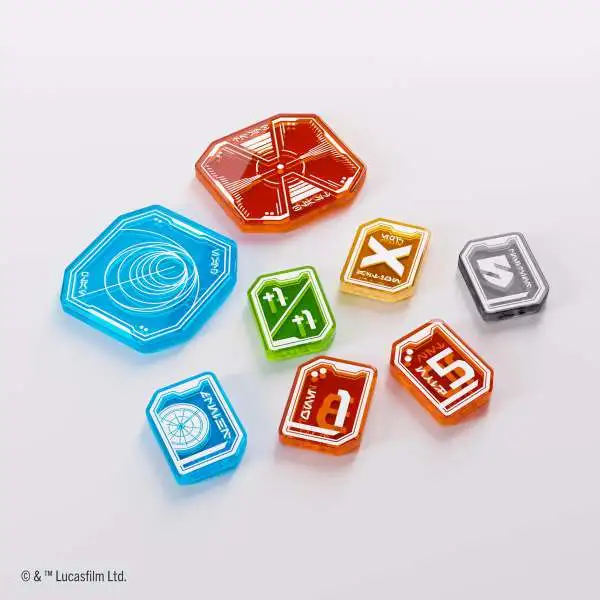 Star Wars: Unlimited Trading Card Game Official Accessory Premium Acrylic Tokens [40 Pieces]