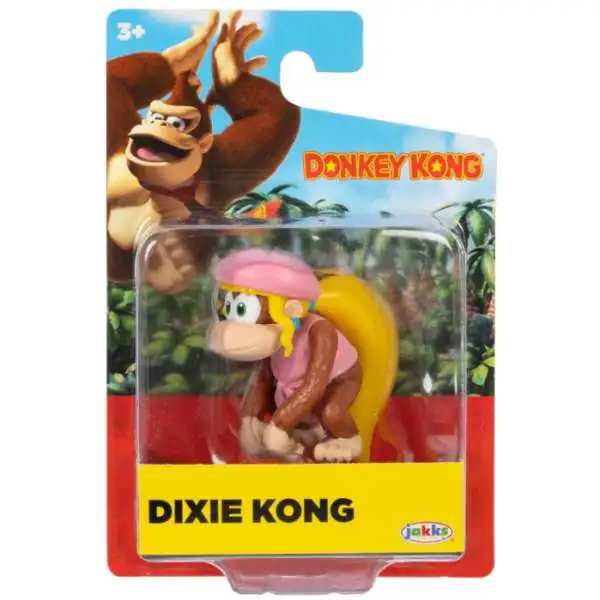 World of Nintendo Donkey Kong Dixie Kong Action Figure