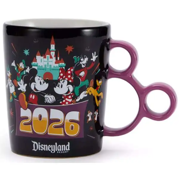 Disneyland 2026 Mickey Mouse and Friends 14 Oz. Mug