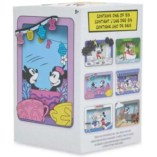 Mickey Mouse and Friends Disney Parks Diorama Exclusive 4-Inch Mystery Pack [1 RANDOM Figure]