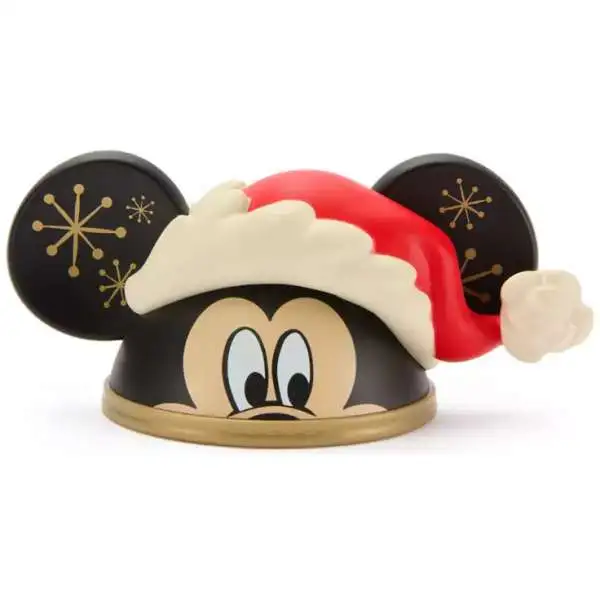 Disney 2025 Holiday ''EAR''esistibles Santa Mickey Mouse Exclusive Collectible Miniature 3D Ear Hat