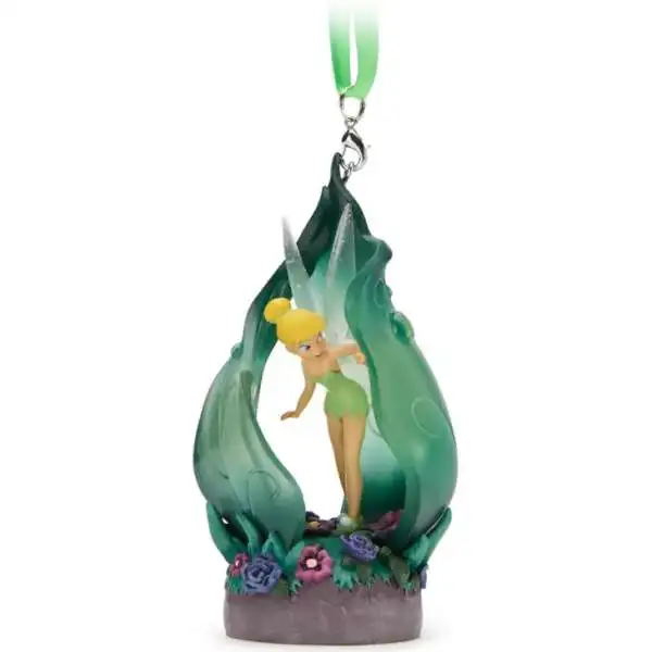 Disney Peter Pan Tinker Bell Light-Up Living Magic Sketchbook Ornament