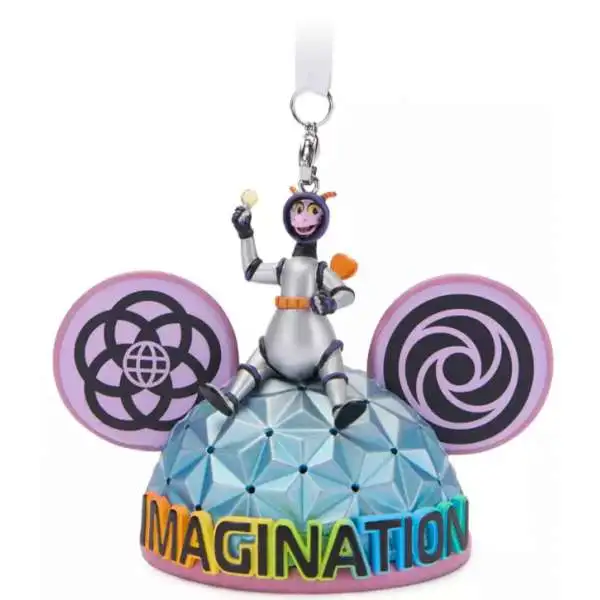 Walt Disney World 2025 Holiday Figment Light-Up Ear Hat Ornament [EPCOT]