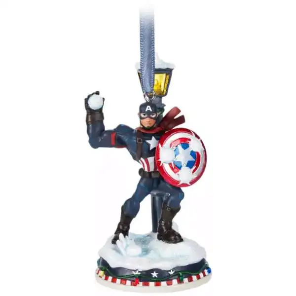 Disney Marvel Captain America Exclusive Living Magic Sketchbook Ornament