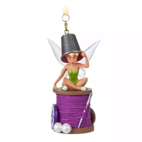 Disney 2024 Holiday Tinker Bell Light-Up Living Magic Sketchbook Ornament