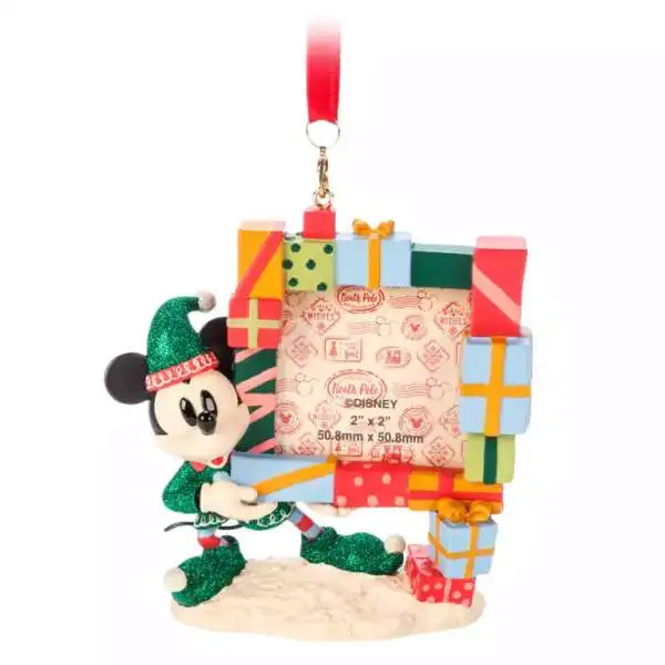 Disney 2024 Holiday Mickey Mouse Exclusive Sketchbook Ornament [Photo Frame]