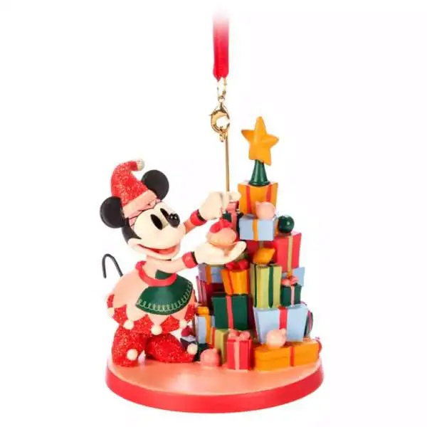 Disney 2024 Holiday Minnie Mouse Exclusive Sketchbook Ornament