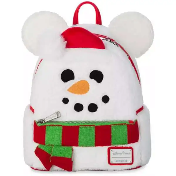 Disney Mickey Mouse Snowman Holiday Exclusive Mini Backpack