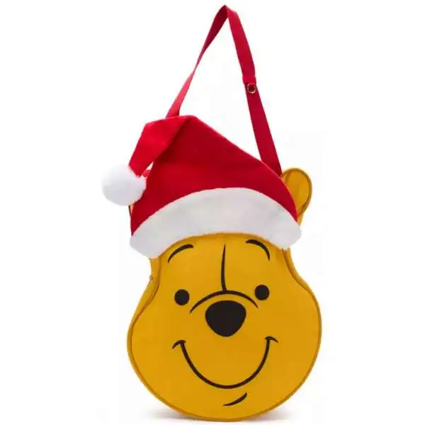 Disney 2020 Holiday Winnie the Pooh Big Face Exclusive Canvas Tote