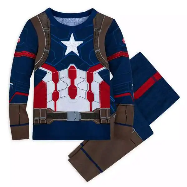 Disney Marvel Captain America Costume PJ PALS [Size 6]