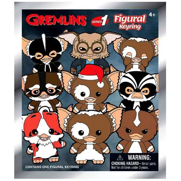 3D Figural Keyring Gremlins Series 1 Mystery Pack [1 RANDOM Figure]