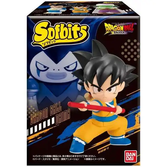 Dragon Ball DAIMA SOFBITS 3 Mystery Pack 1 RANDOM Figure Bandai