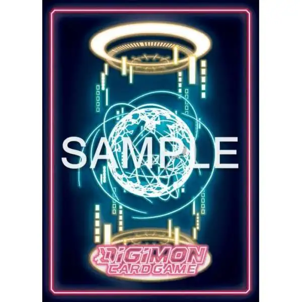 Digimon CG Official Card Sleeve 2024 Ver.1.0 [Black]