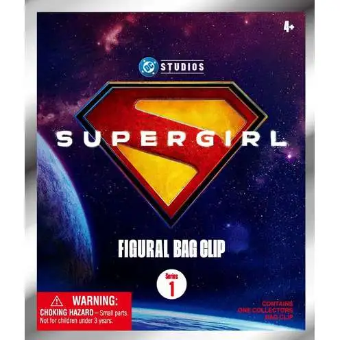DC 3D Figural Foam Bag Clip Supergirl Series 1 Mystery Pack [1 RANDOM Figure] (Pre-Order ships September)