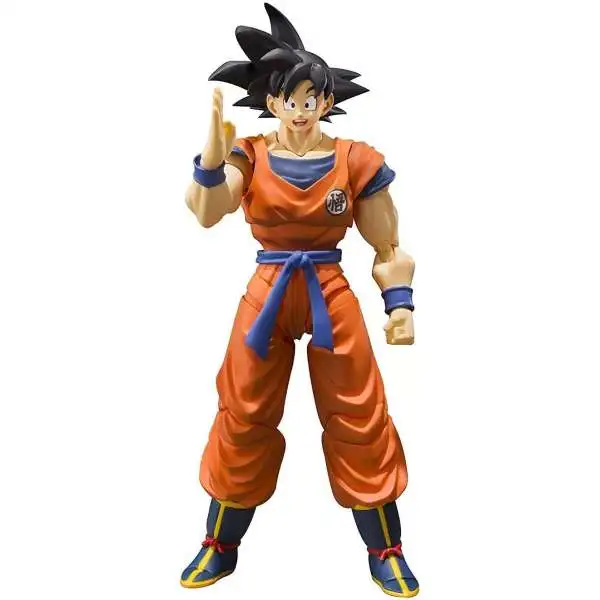 Dragon Ball Z S.H.Figuarts Son Goku 5.5-Inch Collectable Figure [A Saiyan Raised on Earth]