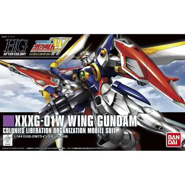 Gundam Wing High Grade After Colony XXG-01W WIng Gundam Colonies Liberation Organization Mobile Suit 1/144 Model Kit