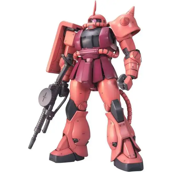 Gundam Master Grade MS-06S Zaku II Principality of Zeon Char Aznabel's Customize Mobile SUit 1/100 Model Kit