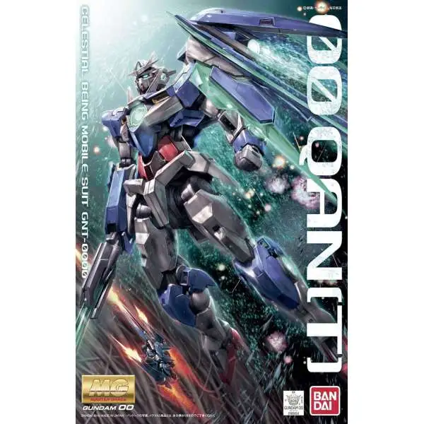 Gundam 00 Master Grade Celestial Being Mobile Suit GNT-0000 00 QAN[T] 1/100 Model Kit
