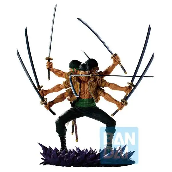 One Piece Ichibansho Roronoa Zoro 6.3-Inch Collectable Figure [Genealogy of Swordsman's Soul]