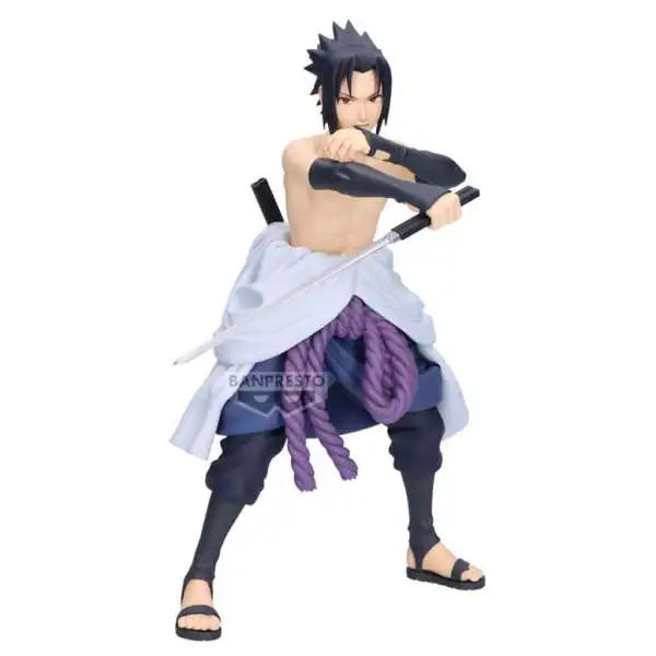 Naruto Shippuden Grandista Sasuke Uchiha 9.4-Inch Collectible PVC Figure (Pre-Order ships June)