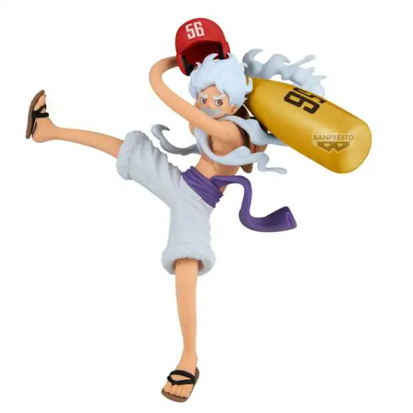 One Piece Battle Record Collection Monkey D. Luffy 6.7-Inch Collectible PVC Figure [Gear 5]