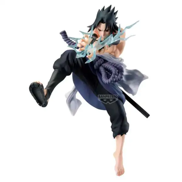 Naruto Vibration Stars Sasuke Uchiha 7.1-Inch Collectible PVC Figure (Pre-Order ships May)