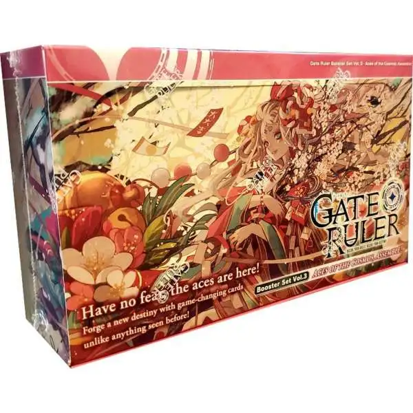 Gate Ruler Set 3 Aces of the Cosmos, Assemble! Booster Box