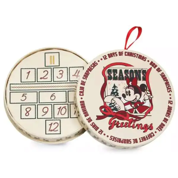Disney 2022 Minnie Mouse 12 Days of Christmas Exclusive Advent Calendar