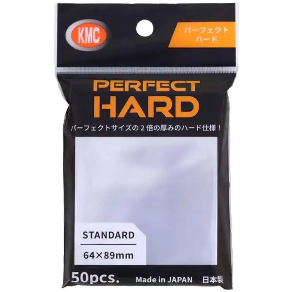 Card Supplies Perfect Hard Clear Standard Card Sleeves [50 Count]